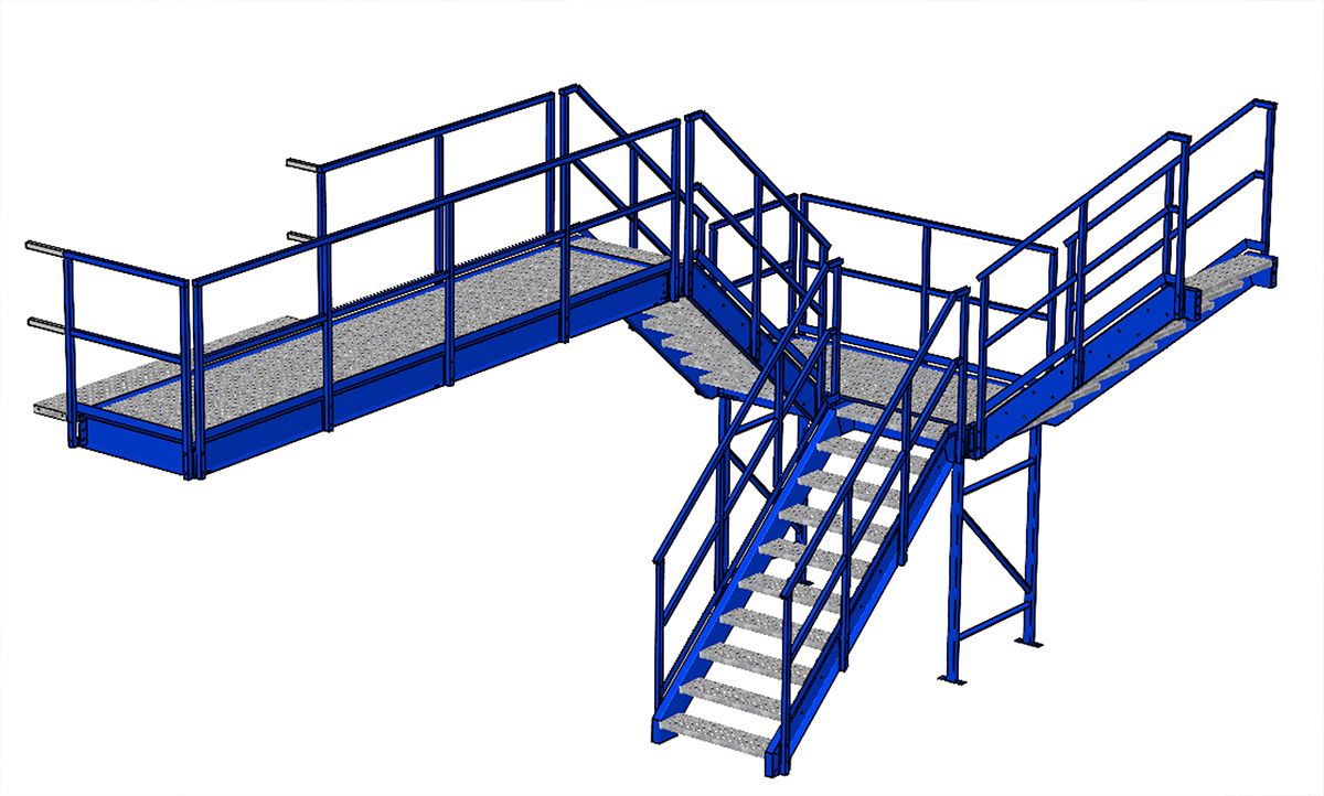 Industriële trap op maat, ontwerpfase